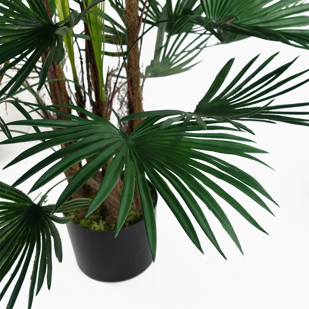 Artificial 120cm Fan Palm Tree