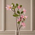 100cm Pink Magnolia Floral Spray Artificial