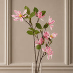 100cm Pink Magnolia Floral Spray Artificial