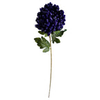 75cm Artificial Extra Large Reflex Chrysanthemum Purple