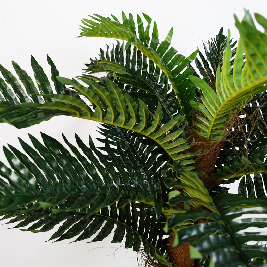 Artificial 150cm Large Palm Tree with Natural Trunk