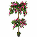 140cm EXTRA LARGE Artificial Flowering Rhododendron Bush Tree
