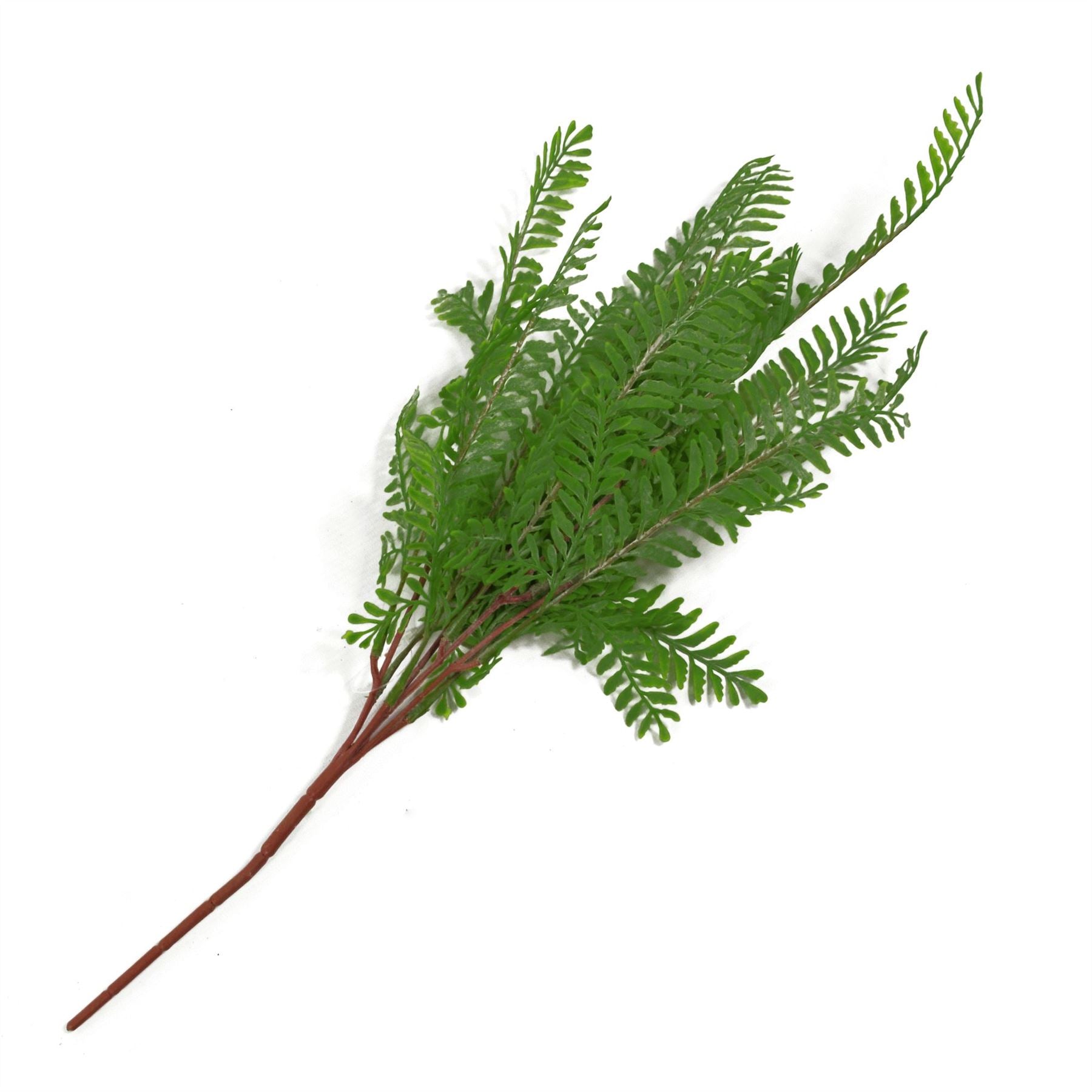 55cm Artificial Himilayan Maidenhair Fern Bush Dark Green Plant
