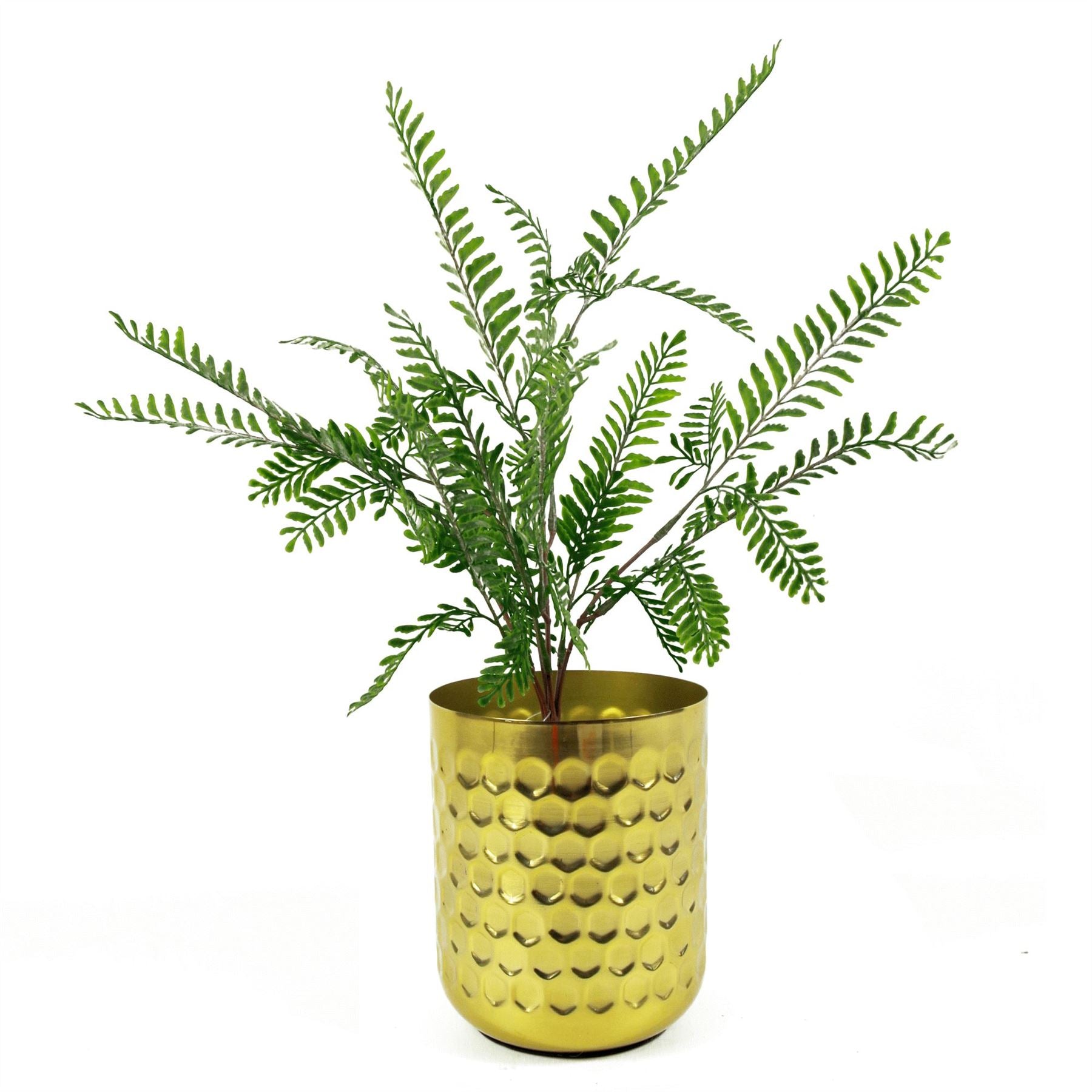 55cm Artificial Himilayan Maidenhair Fern Bush Dark Green Plant