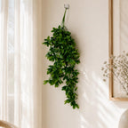 70cm Artificial Trailing Laurel Leaf Hanging Plant Green Foliage