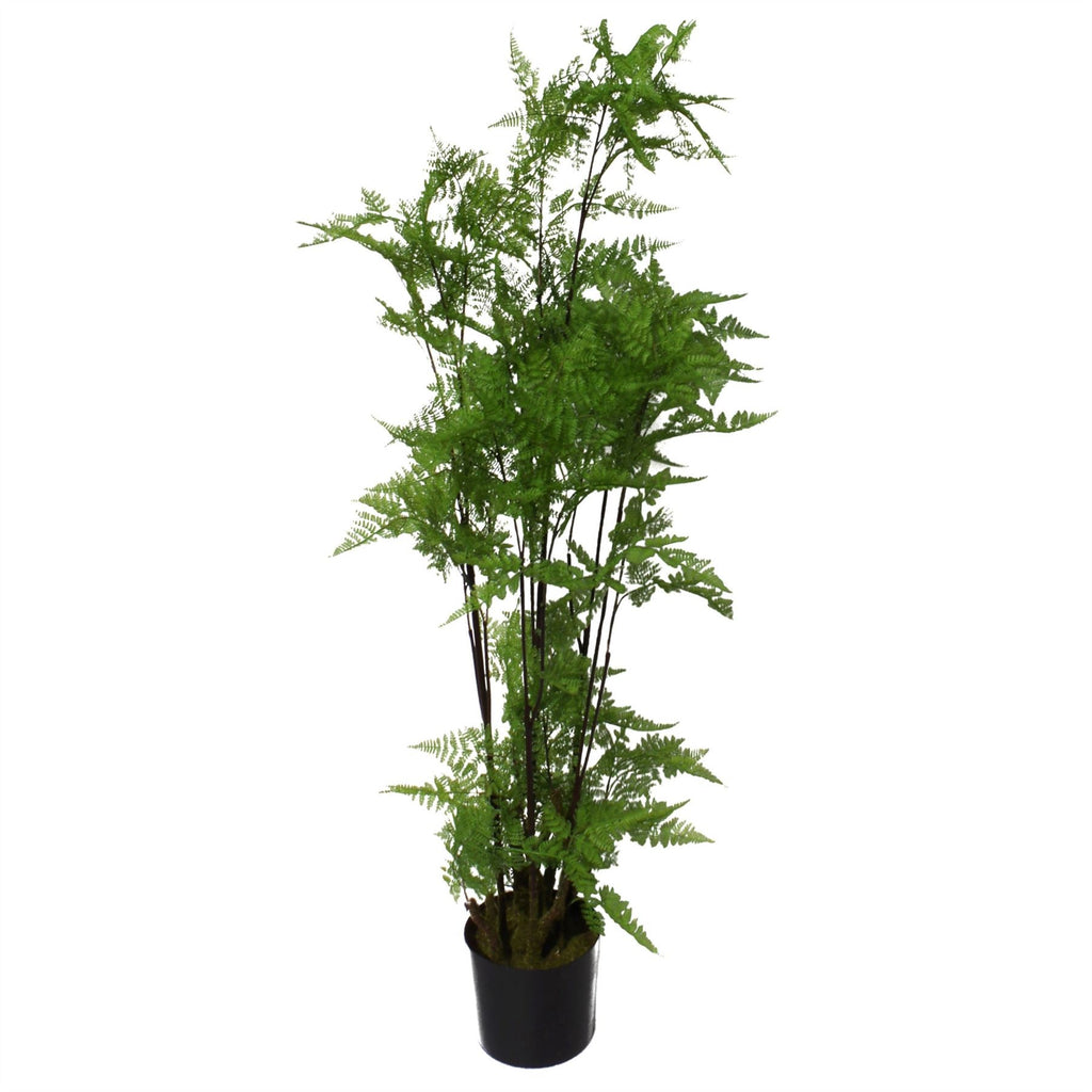 150cm Artificial Moss Base Fern Foliage Plant with Copper Metal Plater