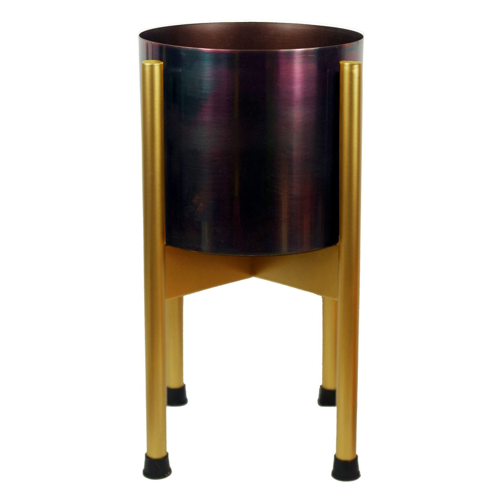 Medium Gold Planter Stand 38.5cm x 18cm