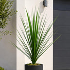 90cm UV Resistant Artificial Onion Grass Stem Green Outdoor