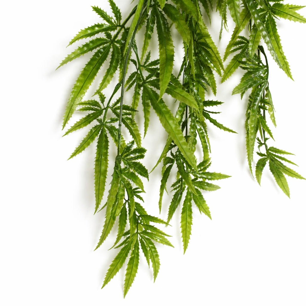 80cm Artificial Trailing Fern Leaf Plant Hanging Faux Greenery Vine