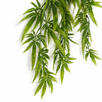 80cm Artificial Trailing Fern Leaf Plant Hanging Faux Greenery Vine