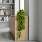 70cm Artificial Hanging Mini Monstera Leaf Plant