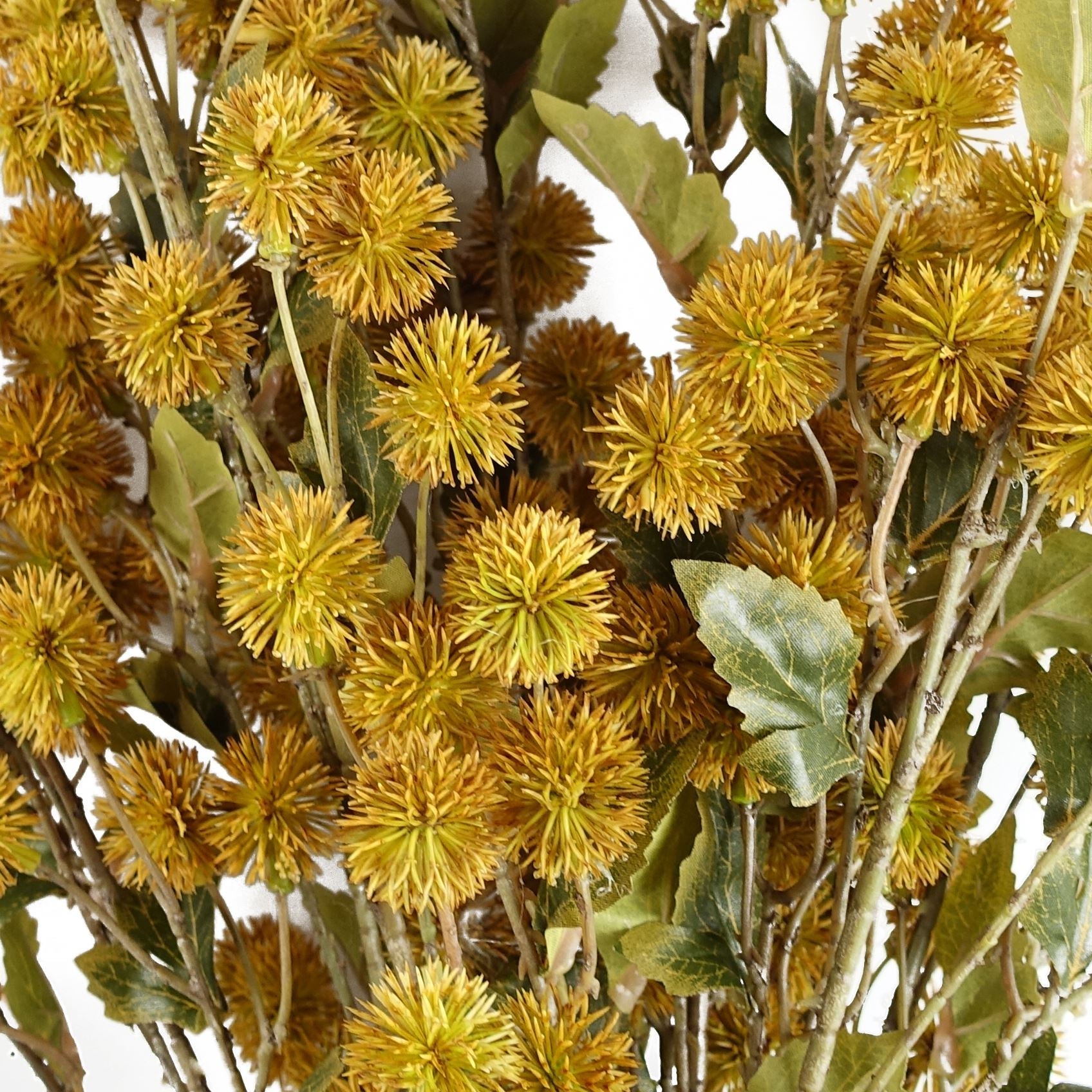 85cm Craspedia Stem Yellow Artificial