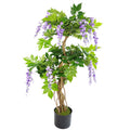 Artificial Purple Wisteria Tree 110cm