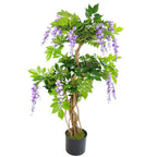 Artificial Purple Wisteria Tree 110cm