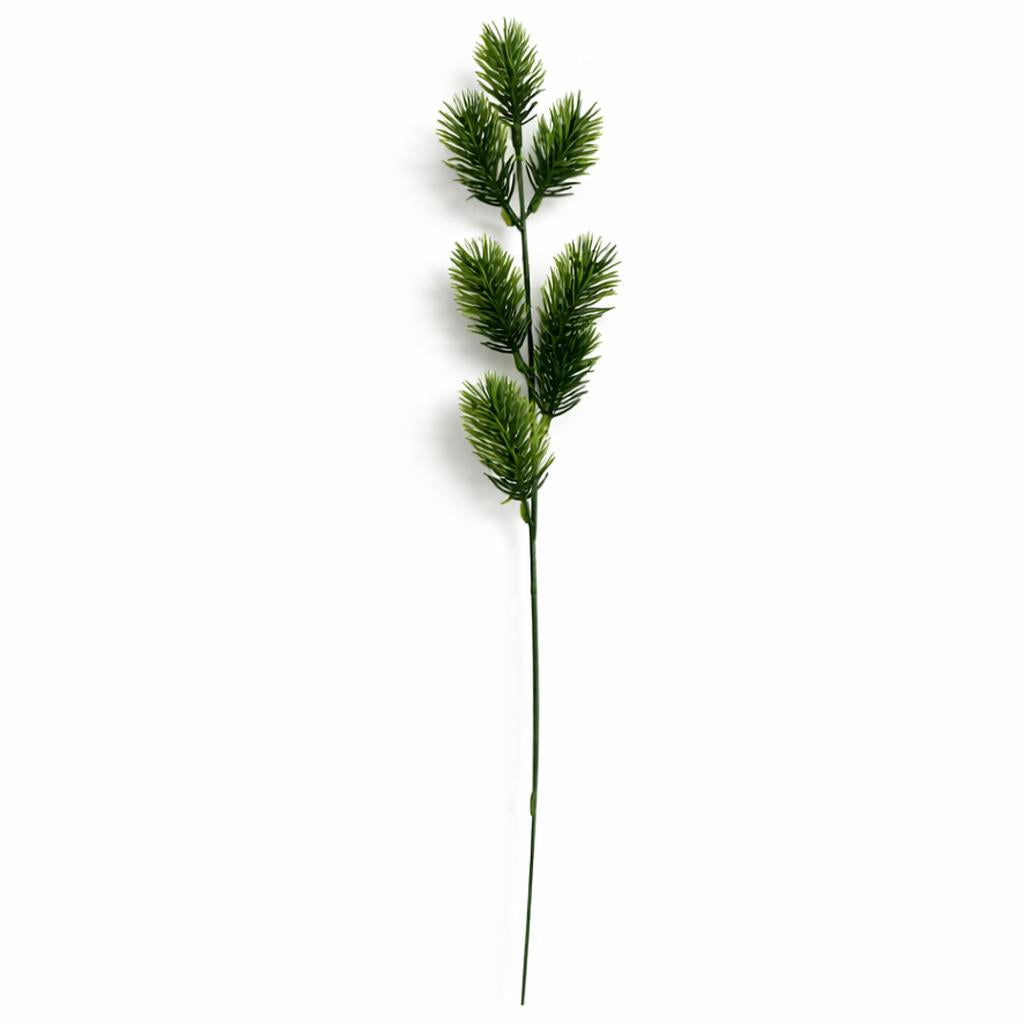 45cm Artificial Pine Cone Spray Stem
