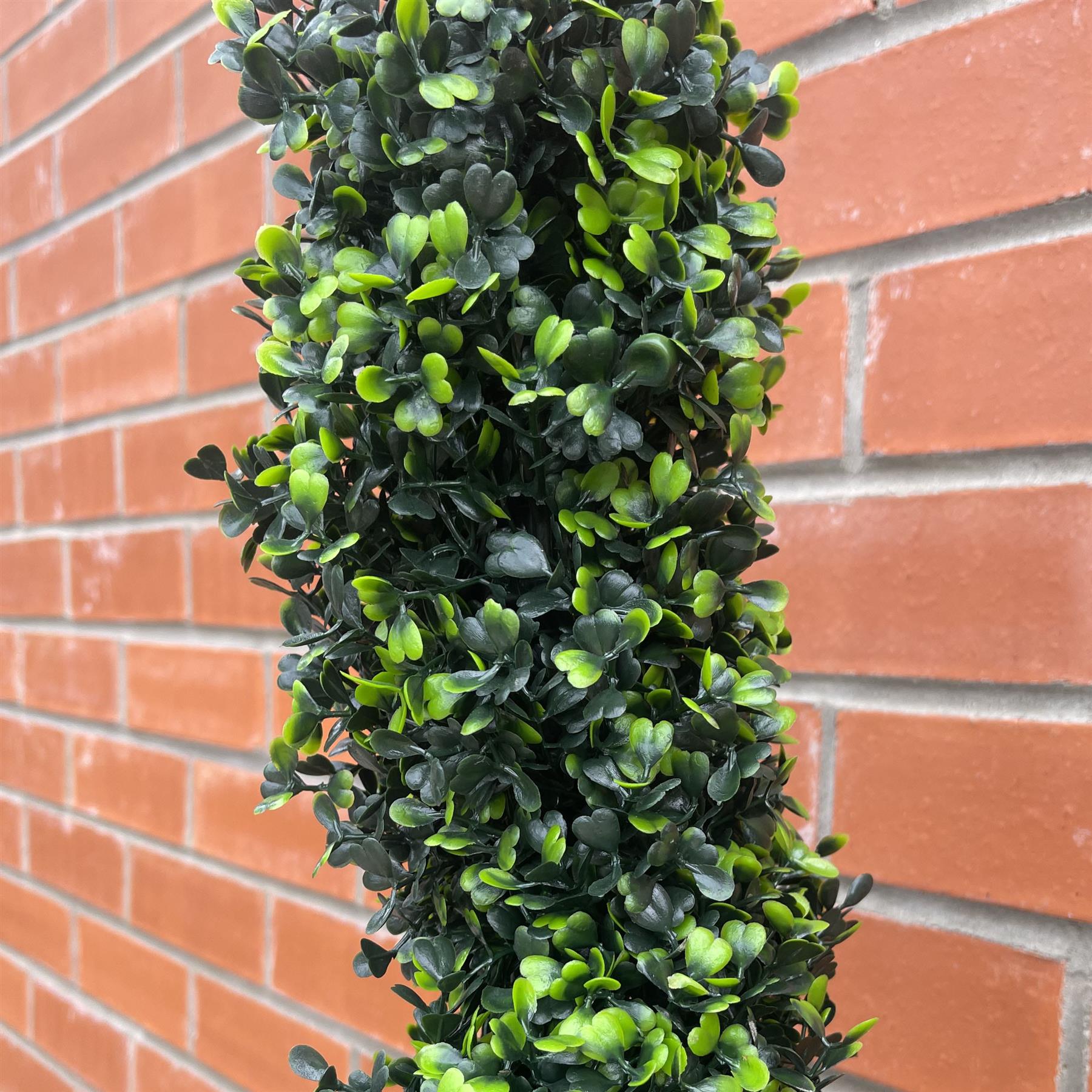 120cm Artificial Natural Boxwood Spiral Topiary