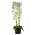 110cm Artificial White Orchid Plant Artifcial 41 REAL TOUCH flowers