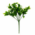 30cm Artificial Boxwood Leaf Foliage Spray Stem