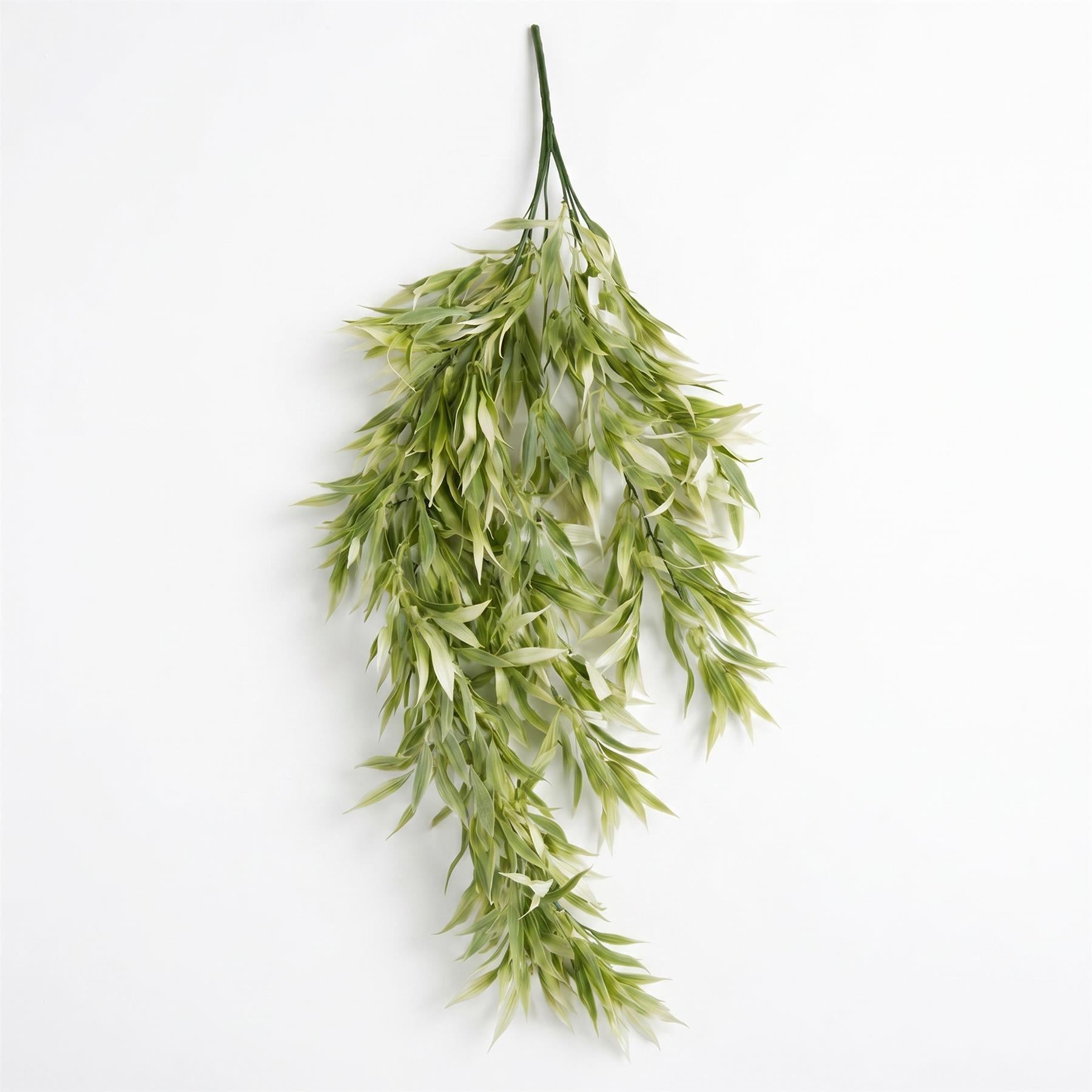 80cm Artificial Italian Ruscus Hanging Plant with Foliage Light Green