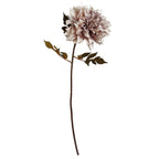 55cm Artificial Dahlia Flower Stem Dusty Pink