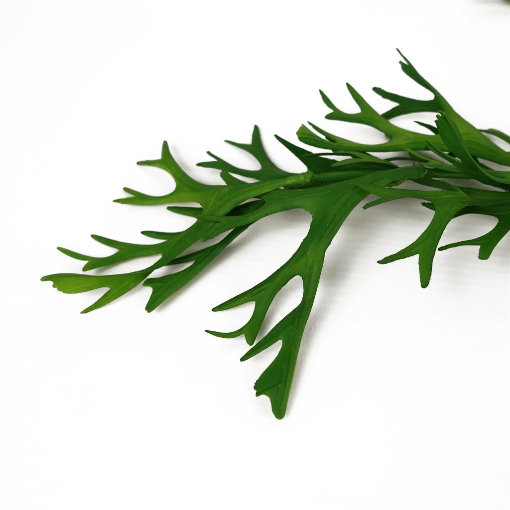 Artificial 80cm Hanging Staghorn Fern