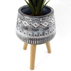 44cm x 26cm Aztec Blue Composite Large Planter