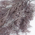 80cm Artificial Dusky Purple Coral Fern Trailing Plant Hanging Foliage