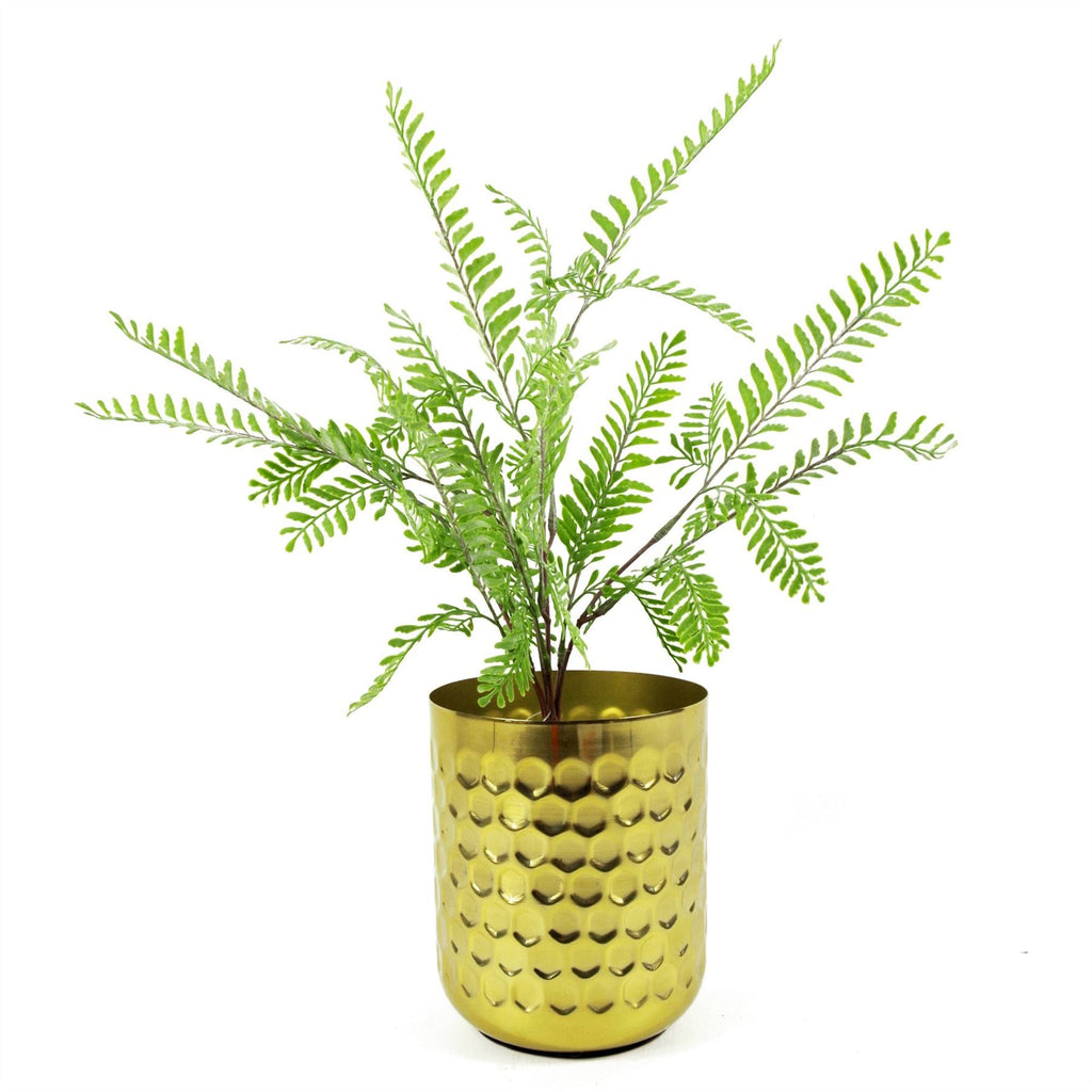 55cm Artificial Himilayan Maidenhair Fern Bush Light Green Plant