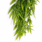 70cm Artificial Trailing Fern Leaf Plant Hanging Faux Greenery