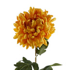 75cm Artificial Extra Large Reflex Chrysanthemum Gold