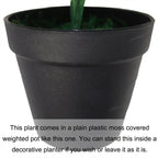 45cm Artificial Taro Plant 45cm Dark Taro