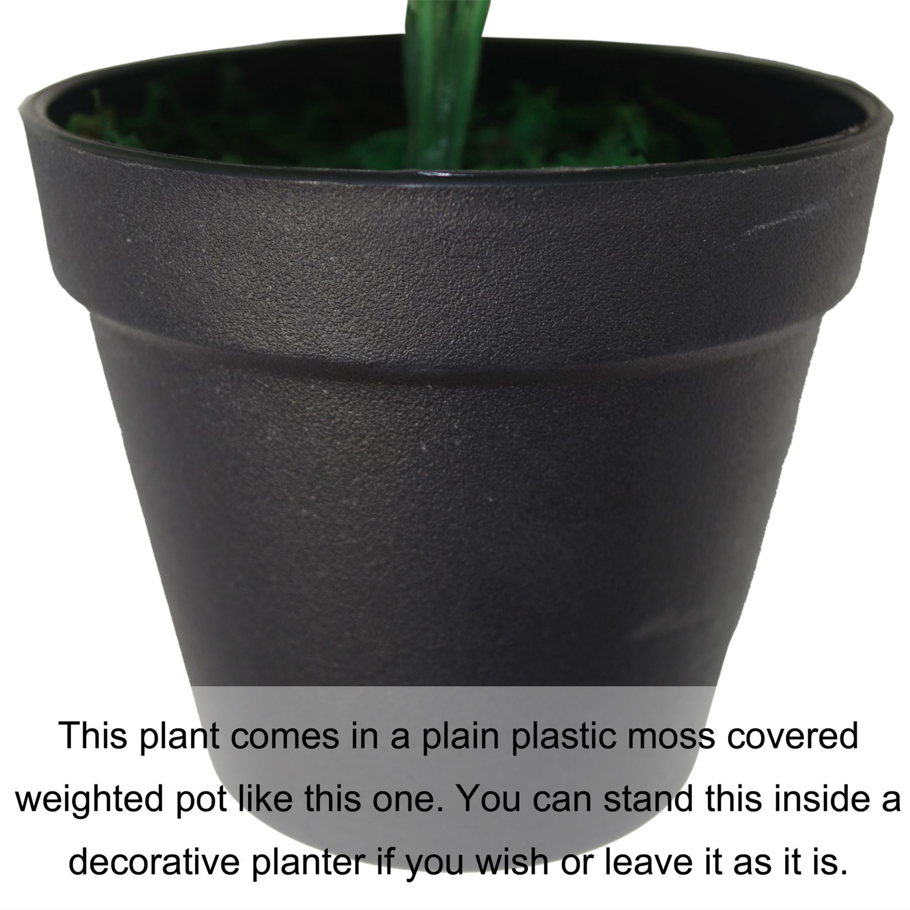 45cm Artificial Taro Plant 45cm Dark Taro