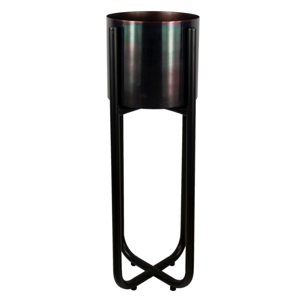 Large Black Planter Stand 62cm x 18cm