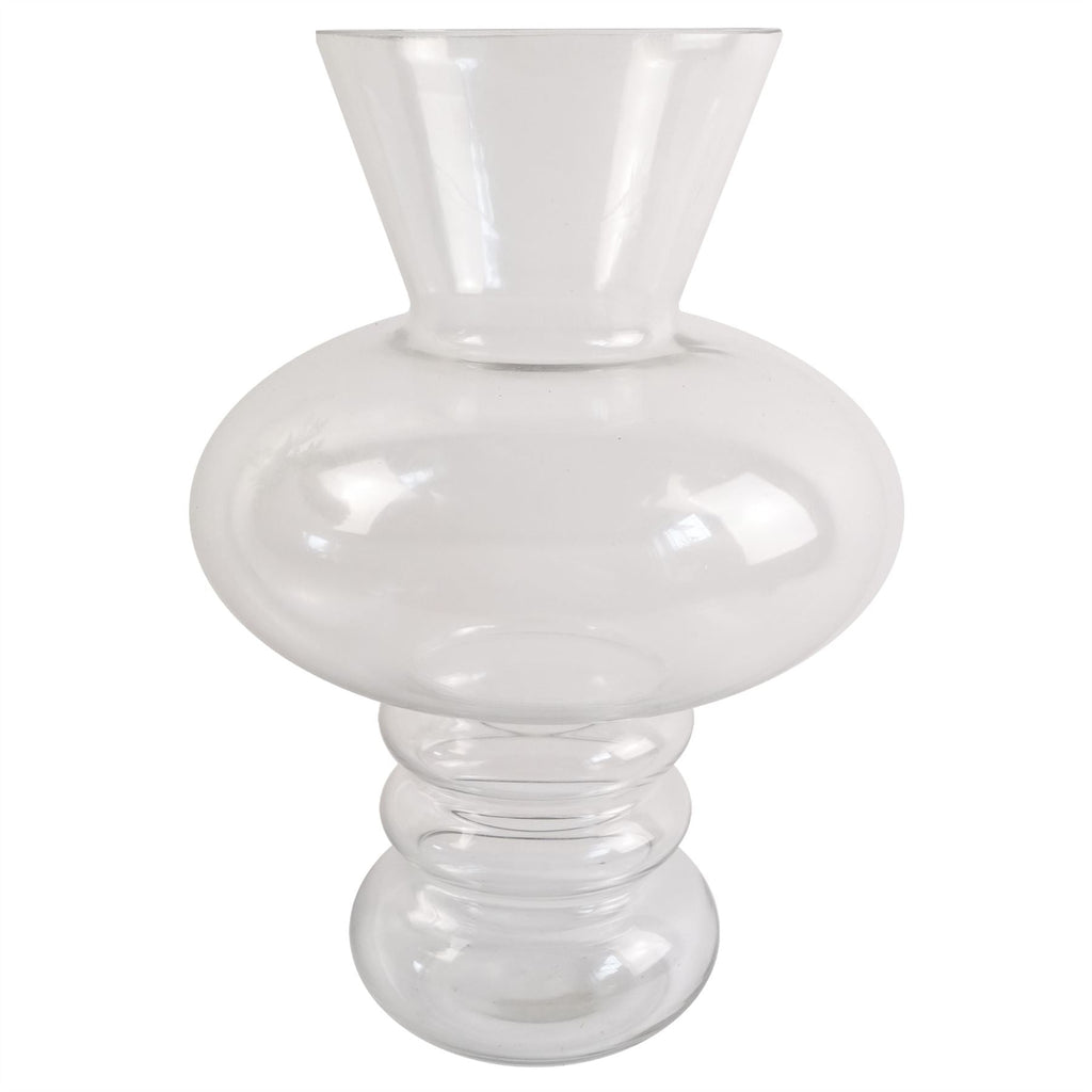60cm Artificial Chrysanthemum Mix Glass Bubble Vase