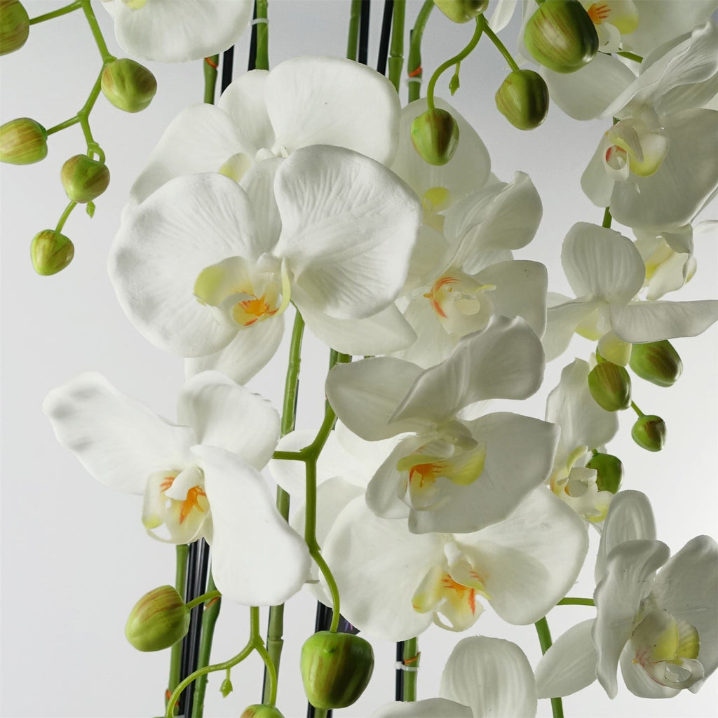 110cm Artificial White Orchid Plant Artifcial 41 REAL TOUCH flowers