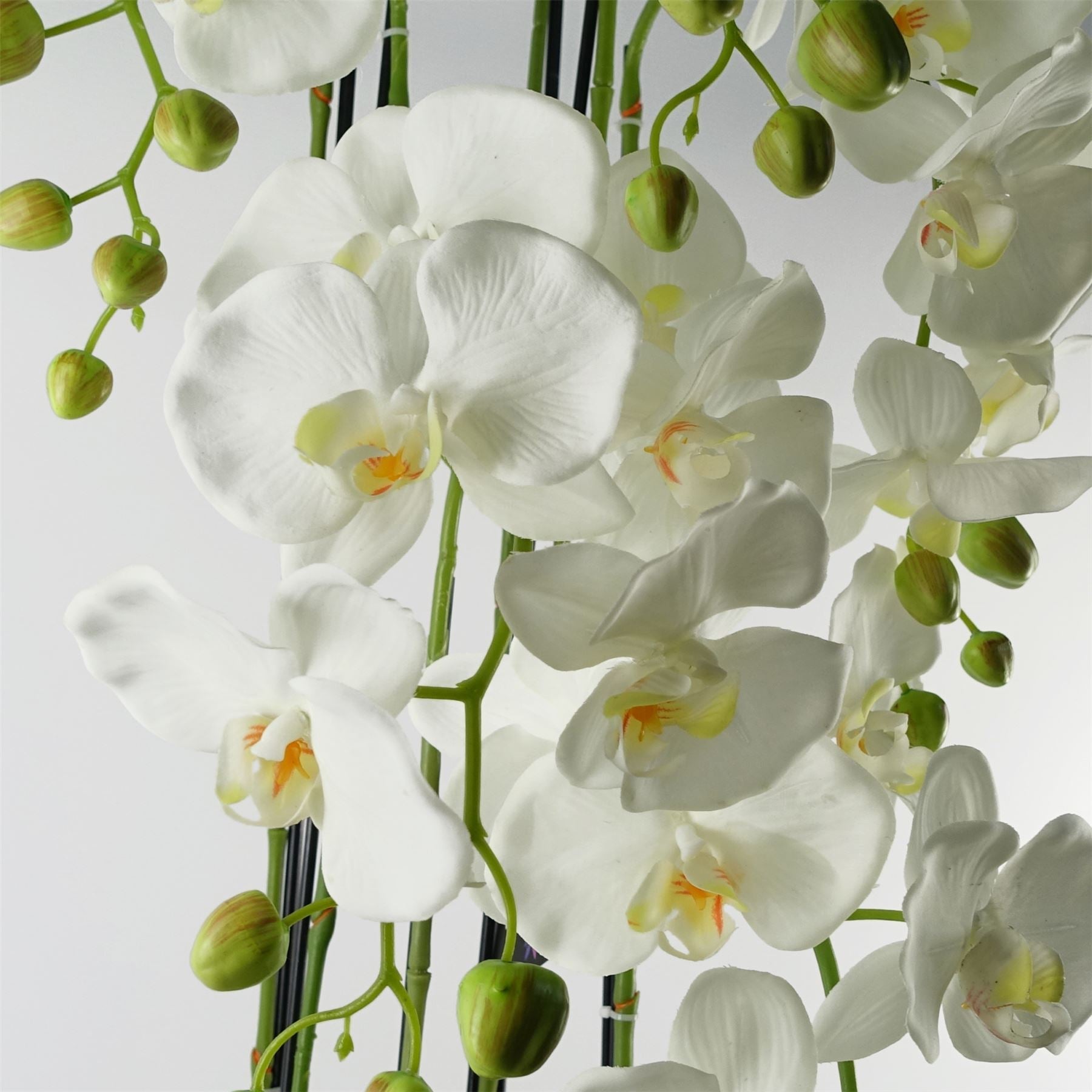 110cm Artificial White Orchid Plant Artifcial 41 REAL TOUCH flowers