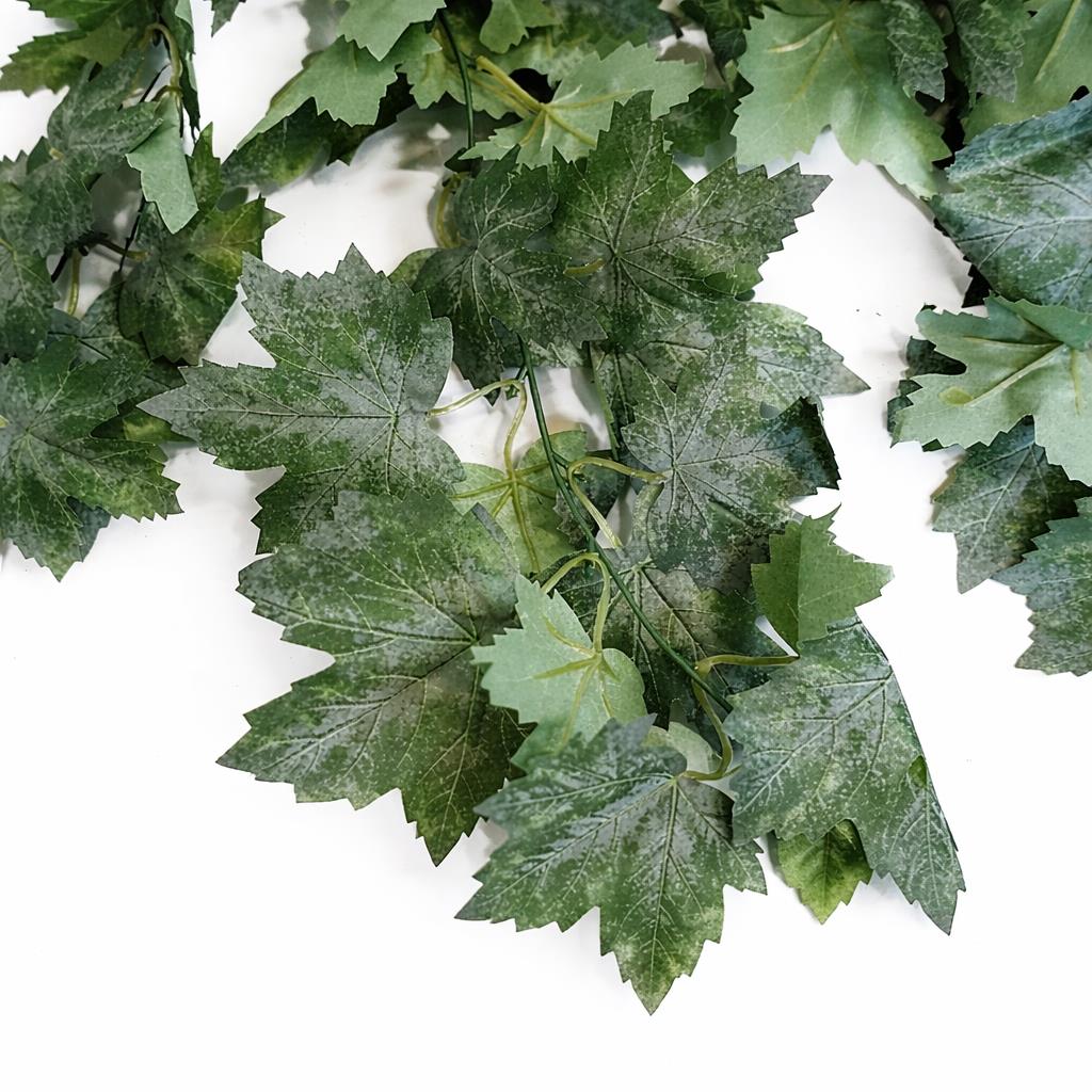 70cm Artificial Trailing Grape Ivy Plant Faux Hanging Foliage Green