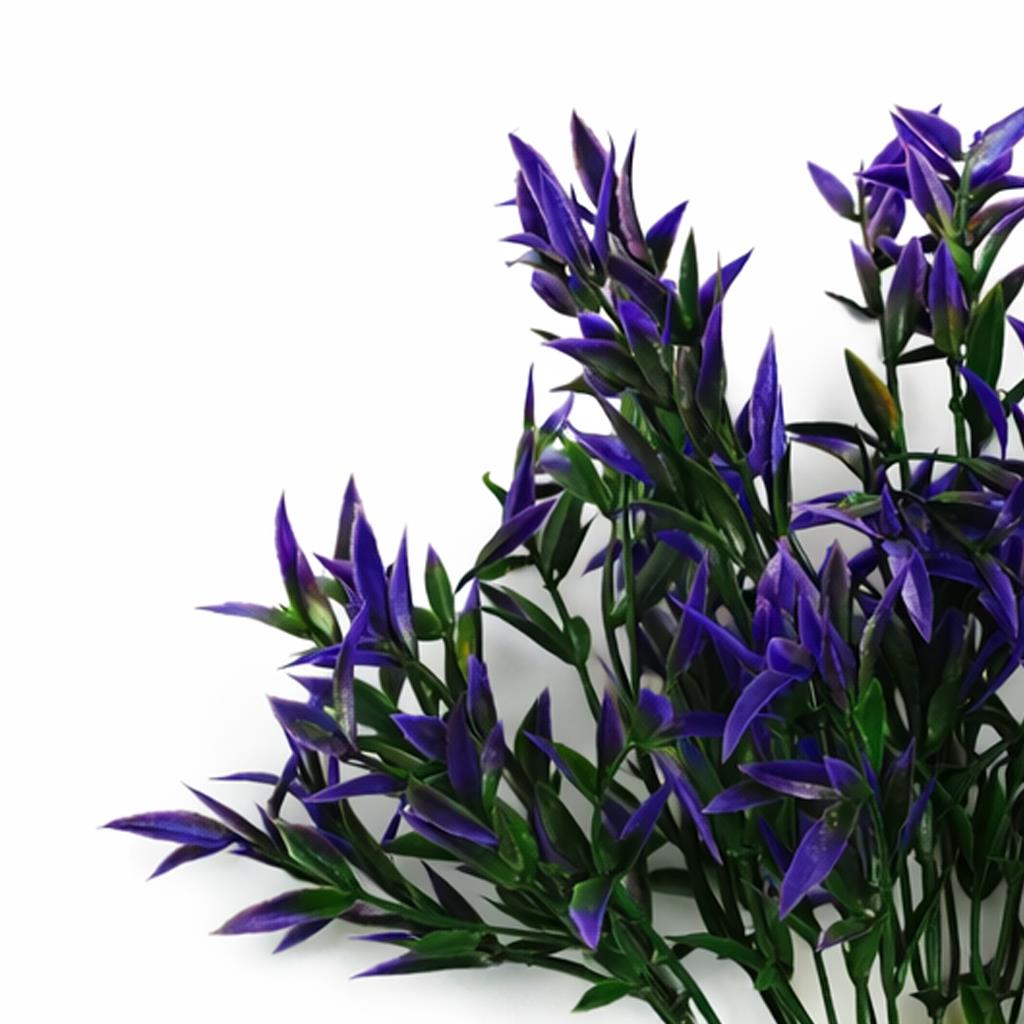 34cm Artificial Lavender Stem Plant Faux Floral Filler