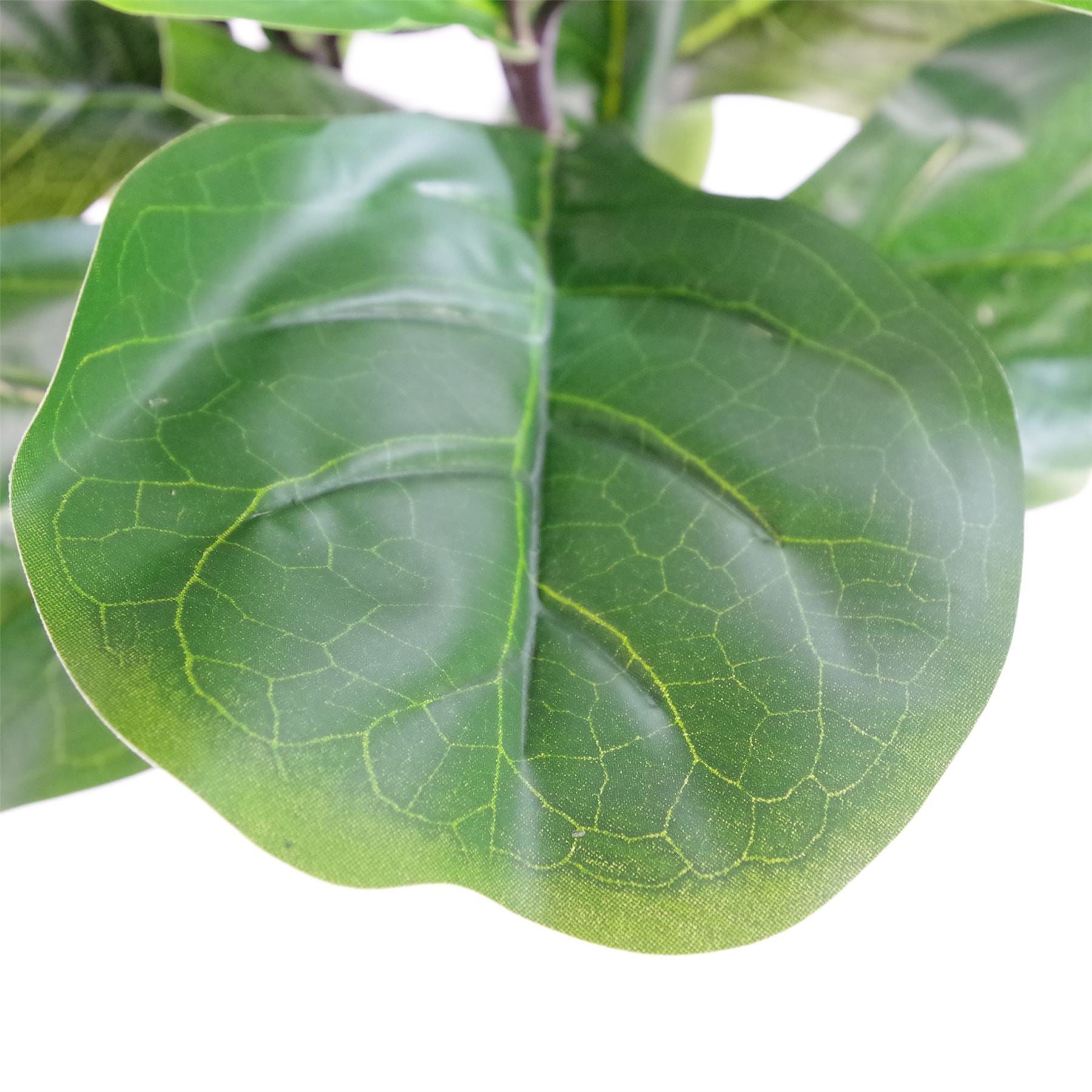 90cm Large Artificial Fiddle Fig Tree Ficus Lyrata Plant