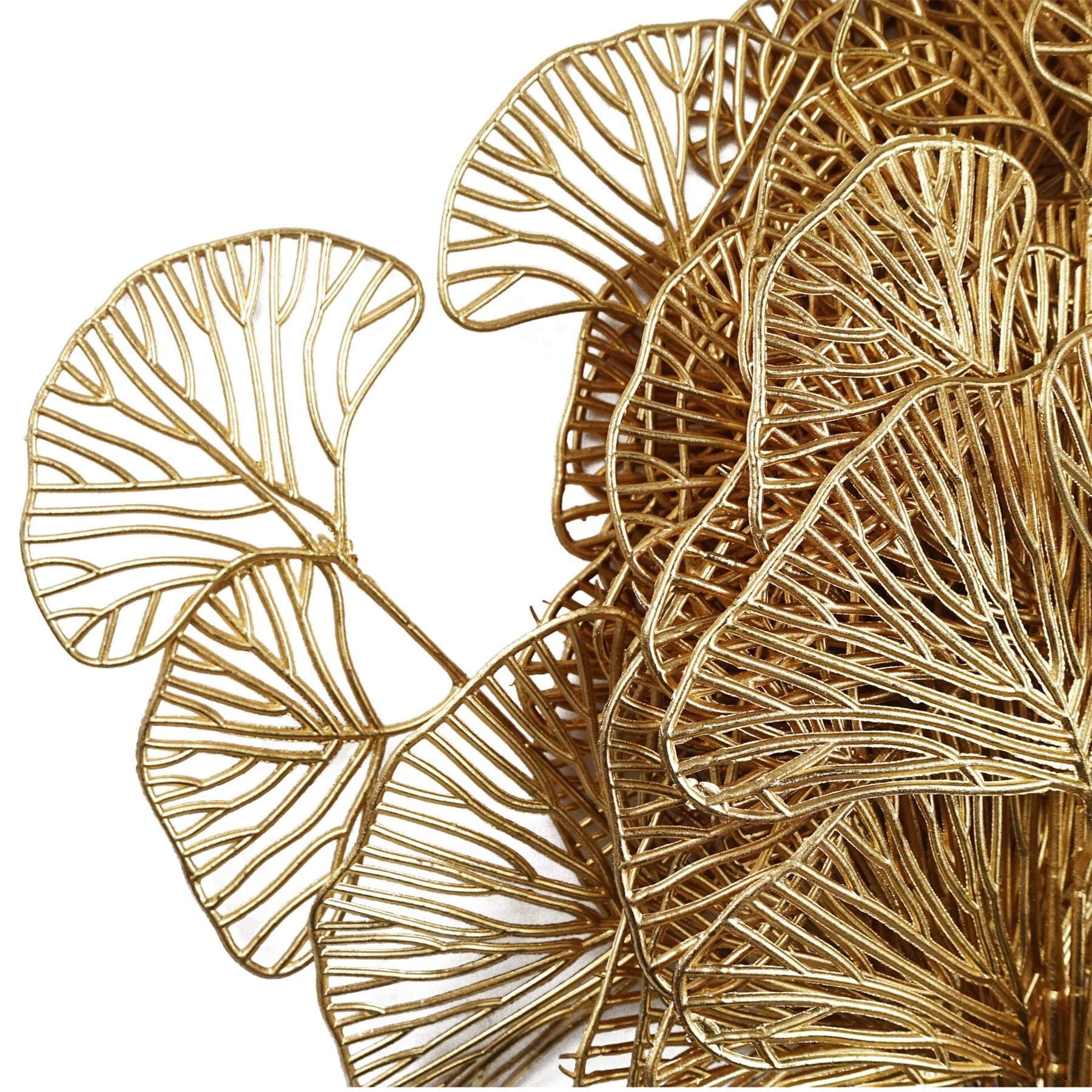 65cm Artificial Golden Leaves Flower Arrangement Decoration
