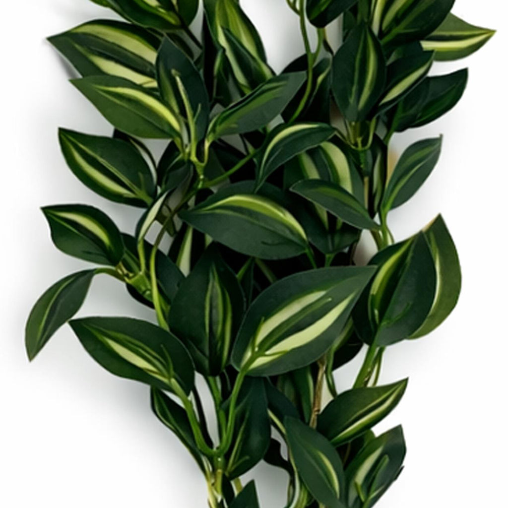 45cm Artificial Variegated Foliage Spray Stem