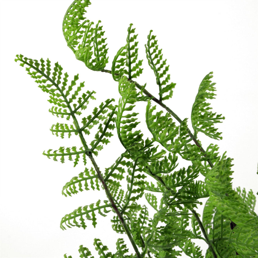 50cm Artificial Southern Wood Fern Bush Dark Green Plant