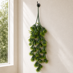75cm Artificial Green Thistle Trailing Hanging Plant Faux Floral