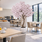 Artificial 260cm XXL Cherry Blossom Tree with Decorative Planter
