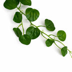 160cm Artificial Round Pilea Leaf Garland Hanging Decoration