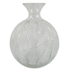 70cm Artificial Red Chrysanthemum Glass Ball Vase