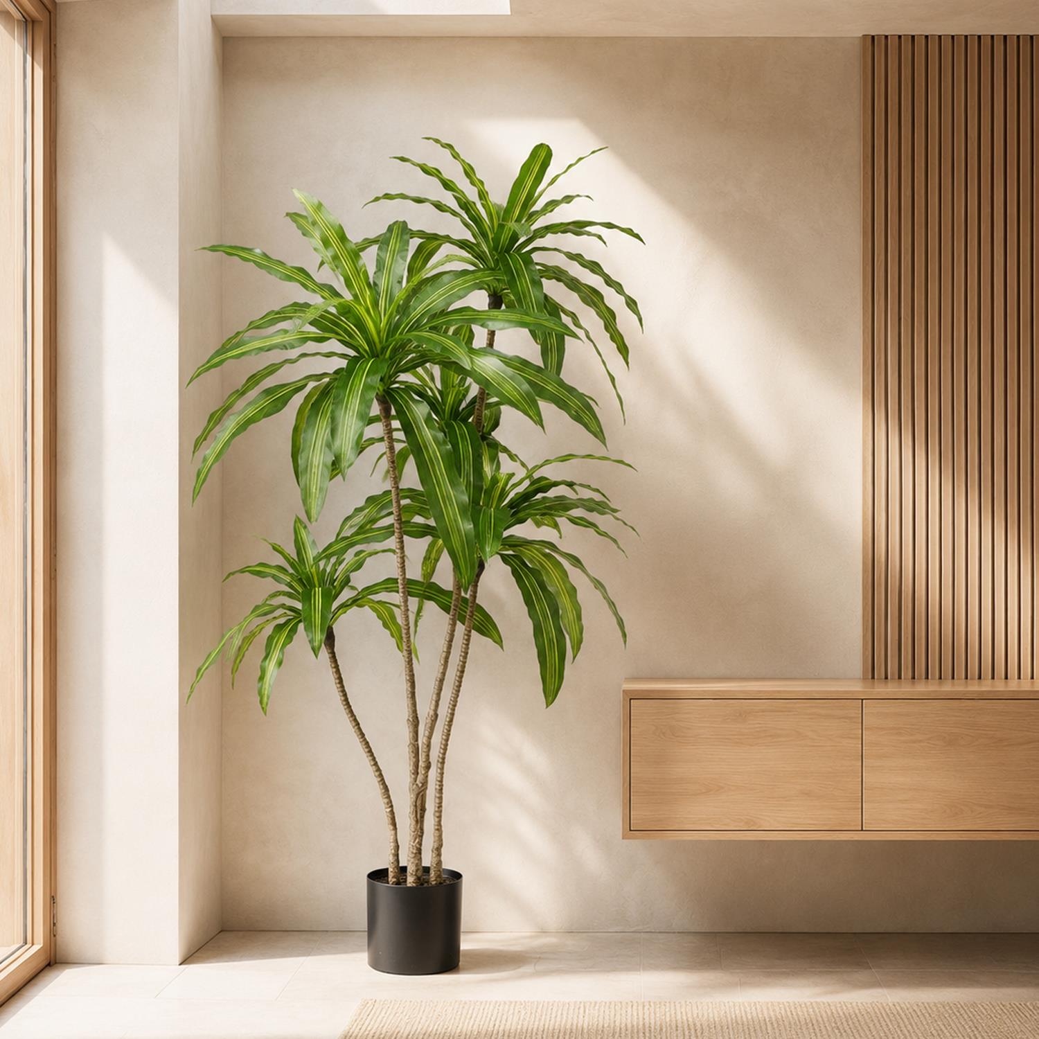 180cm Striped Dracaena Realistic Artificial Tree