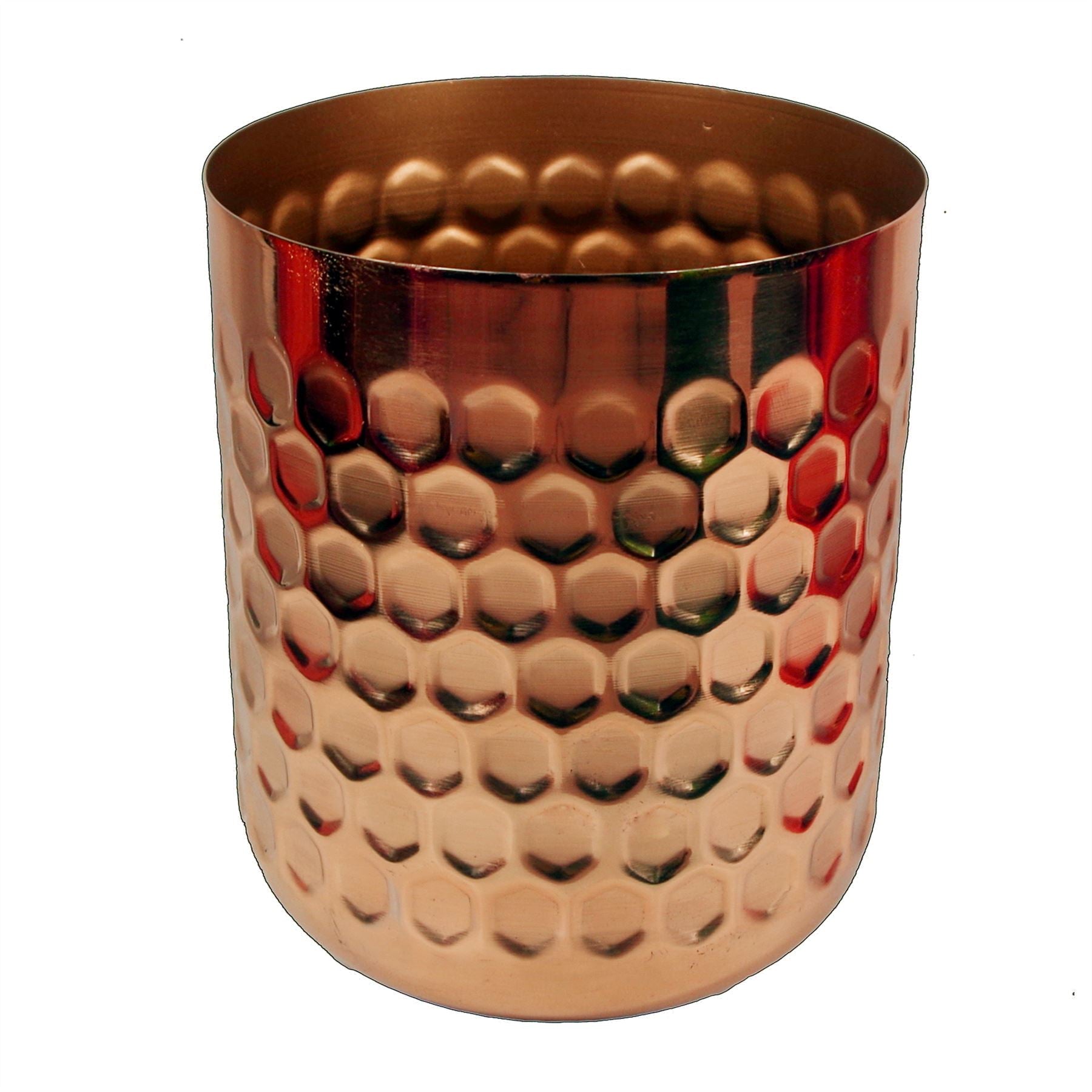 Honeycomb Planter Copper 18cm x 15.5cm