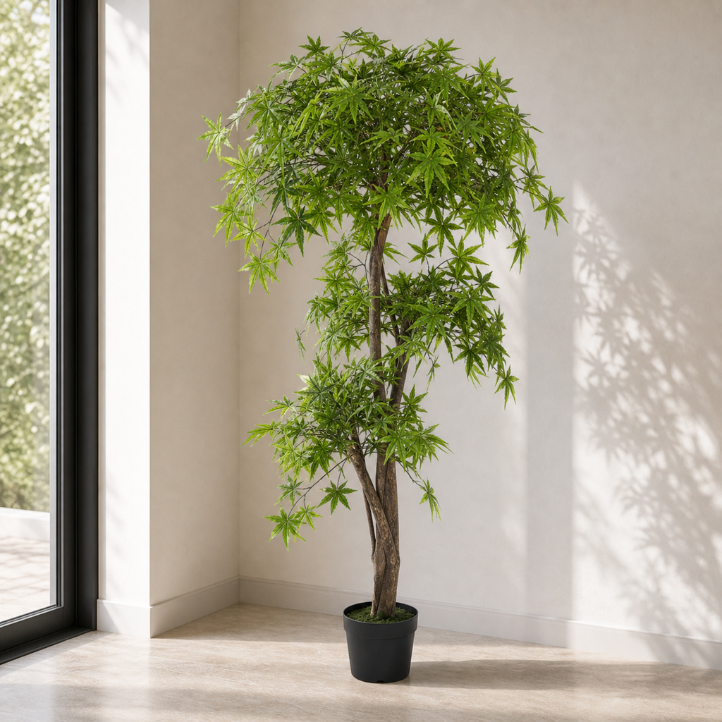 150cm Artificial Japanese Maple Tree Green