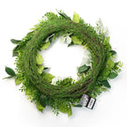 50cm Artificial Wreath Fern Leaf